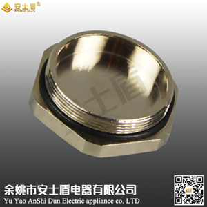 Metal hexagonal cover